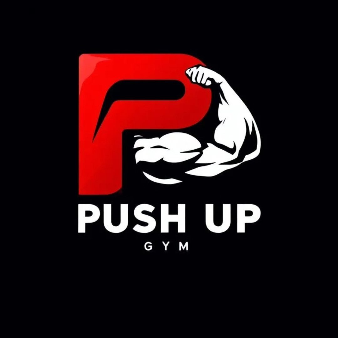 Pushup Gym Logo